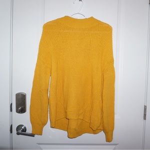 Yellow sweater